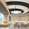 Conference Room Lecture Hall 3d model