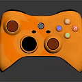 Modern Gamepad Wireless Gamepad Game Console Accessories Handle 3d model