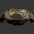 Brown Camouflage Sleeved Sweatshirt With Color Block Design Casual Fashion Style
