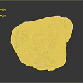 High Quality Natural Green Raw Stone With Detailed Textured Surface And Rough Edges