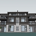 Modern Single-Family Villa Country House Homestay Villa Country Villa 3d model