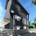 Modern Detached Villa Surrounded by Green Trees with Multiple Terraces and Swimming Pool