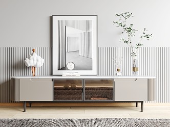 Modern TV Cabinet 3d model