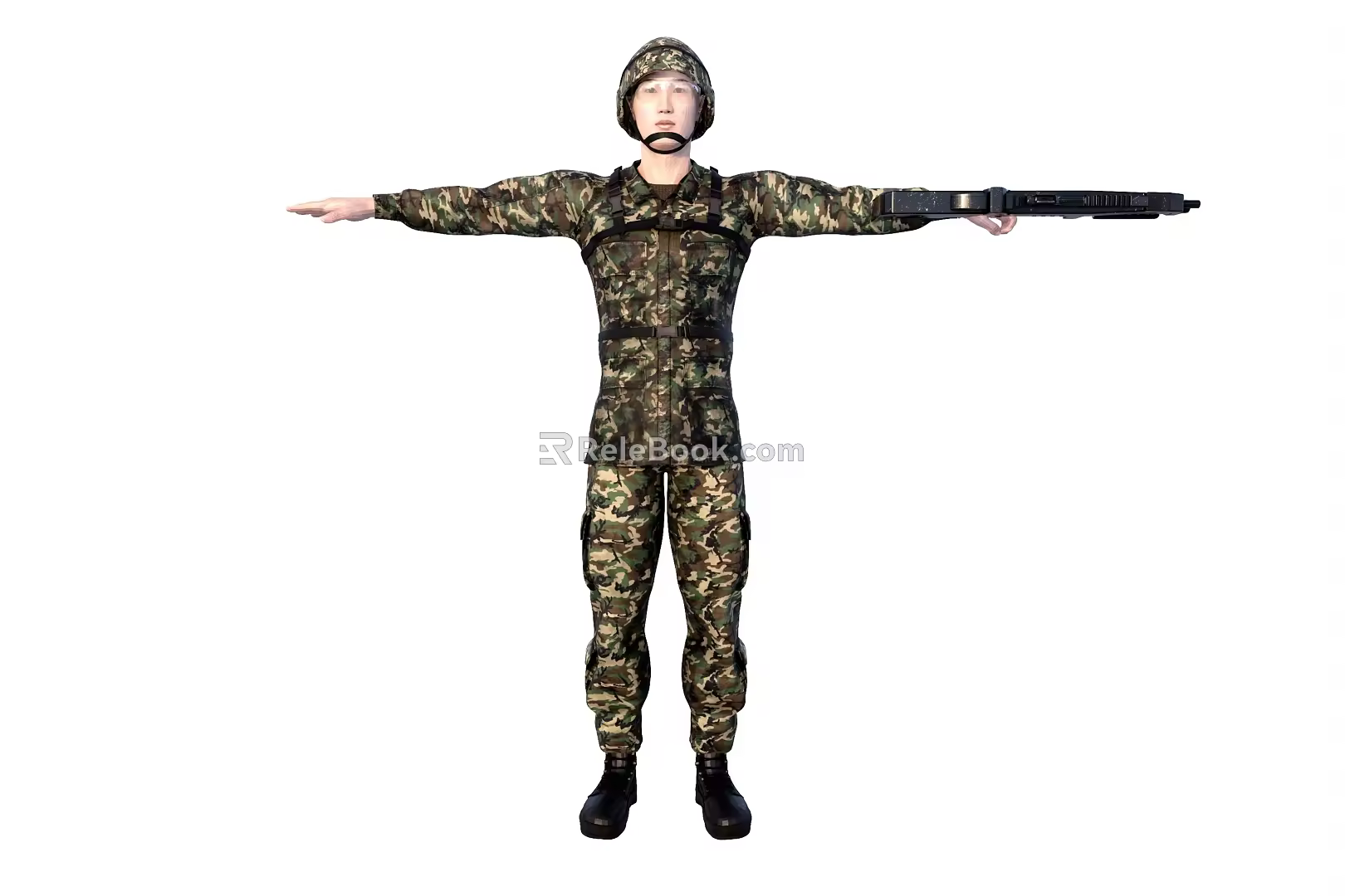 Modern Man Ace Troops 3d model