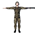 Modern Man Ace Troops 3d model