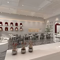 Modern Dessert Experience Shop Exterior With Glass Doors Flower Decor And Stone Steps