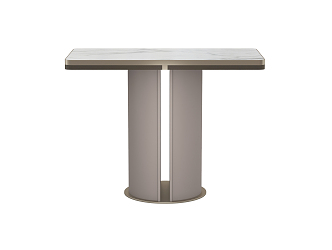 Modern corner table 3d model