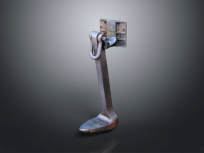 Heavy Duty Metal Anchor For Water Transport Boat Mooring And Safety 3d model