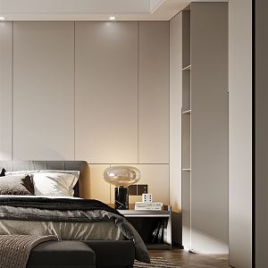 Modern Bedroom 3d model