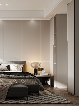 Modern Bedroom 3d model