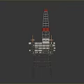Offshore Drilling Rig Industrial Equipment With Tower And Platform Structure