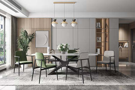 Modern Restaurant 3d model