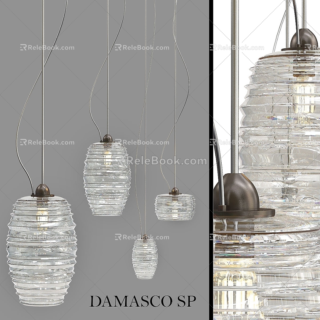 Classic chandelier Vickers Vetreria Vistosi 3d model