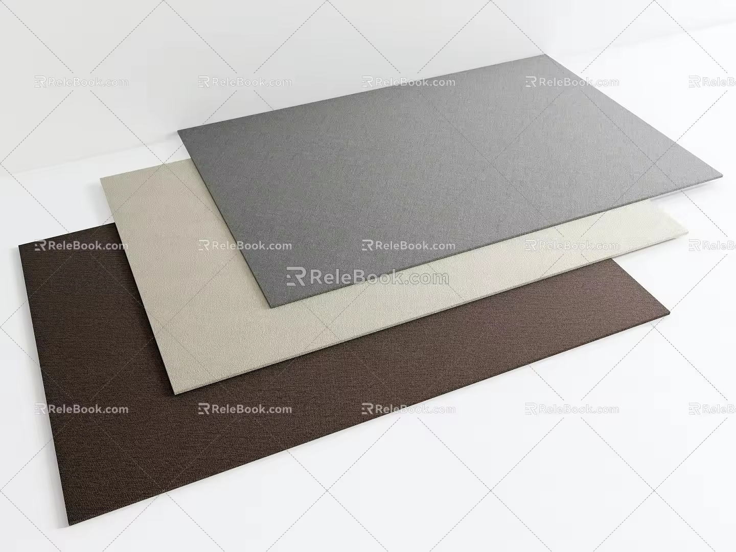 square carpet 3d model