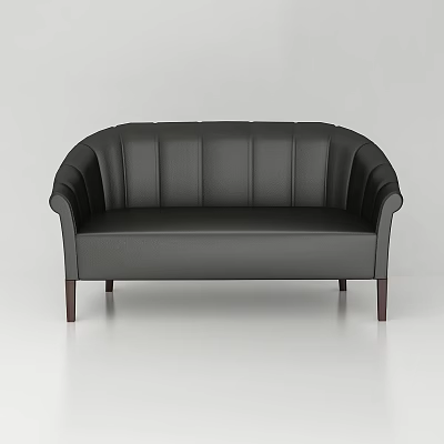 Modern double sofa 3d model