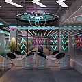 Modern Fitness Gym With Advanced Workout Equipment And Spacious Training Area