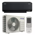 Samsung WindFree Wall Mounted Air Conditioner With Modern Dark Sleek Design