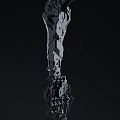 Intelligent Machine with Complex Black Mechanical Structure and Multiple Components