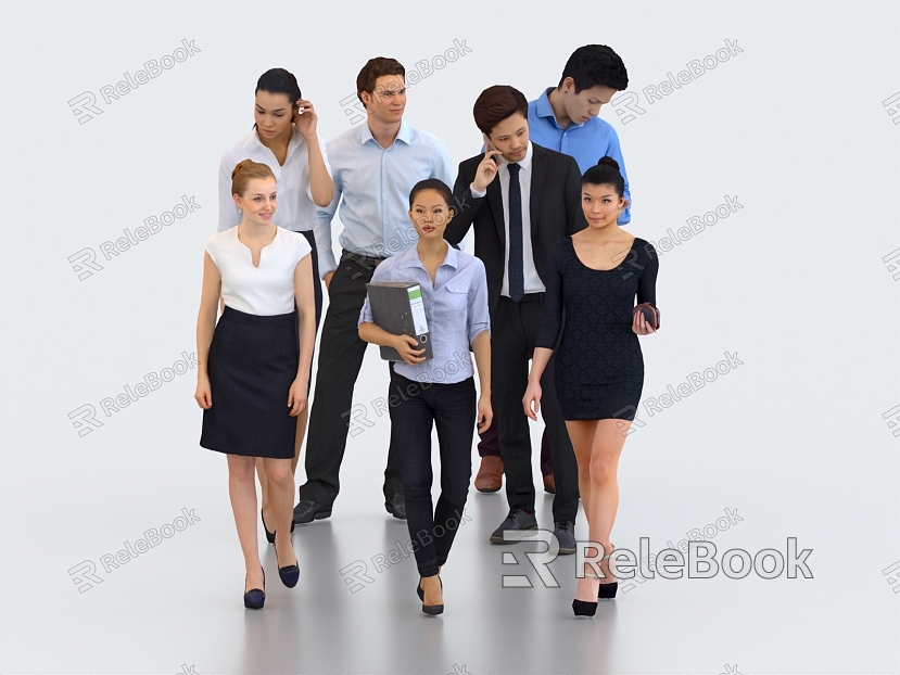 Many people men women office people business people business people white collar blue collar model