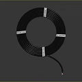 Data line wire connector interface line interface wire line Apple mobile phone charging line power cord 3d model