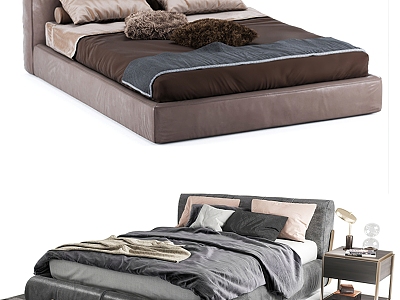 Modern Double Bed model