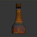 Potion Drug Magic Bottle Blood Bottle Magic Potion Plus Blood Potion Plus Magic Potion Water Energy Bottle 3d model