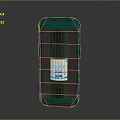 Green Storage Furniture With Lockable Latches Hard Shell Design And Front Label Compartment