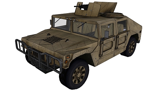 Hyundai Hummer Car 3d model