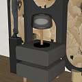 Modern table lamp table lamp floor lamp side table lamp 3d model