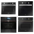 Modern Kitchen Ovens With Digital Display From Samsung And LG Brands