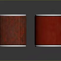 Cylindrical Filter Equipment With Green Red Bodies And White Tops