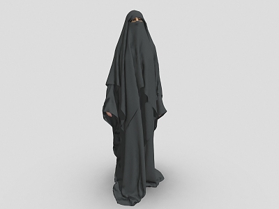 Arab women in robes black robes clothes Middle Eastern woman model