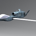 RQ4 MQ4C UAV reconnaissance aircraft US Air Force aircraft fighter sub-era 3d model