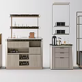 Modern Sideboard 3d model