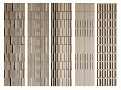 Tile wall panel ceramic tile wall tile wall panel 3d model