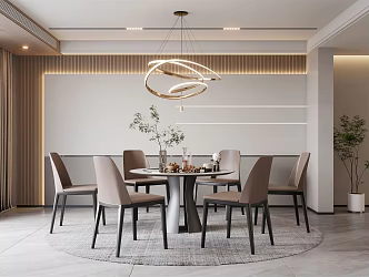 Modern Restaurant 3d model