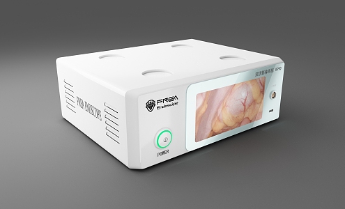 Modern Endoscopic Medical Equipment 3d model