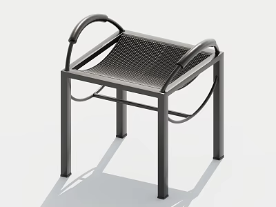 Shoe Changing Stool Low Stool Decorative Stool 3d model