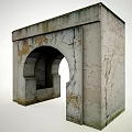 Bridge opening 3d model