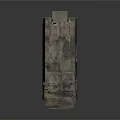 Military Armored Vehicle With Camouflage Paint Six Wheels And Armored Top