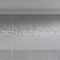 Modern Background Wall Perforated Background Wall Gradient Orifice Plate Gradient Orifice Plate Gradient Orifice Sofa Background Wall Perforated Aluminum Plate Mine Screen 3d model