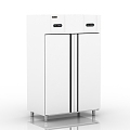 Modern Fridge Freezer 3d model