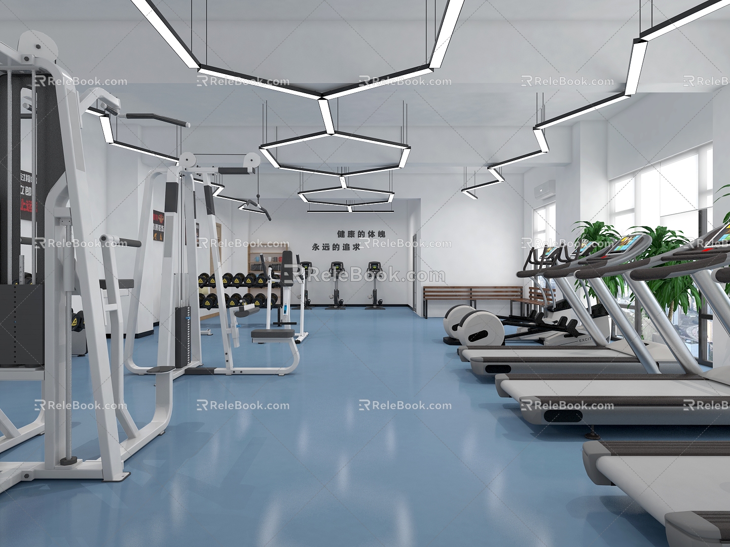 Gym 3d model