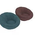 Pink Velvet Round Accent Chair With Padded Design And Circular Base