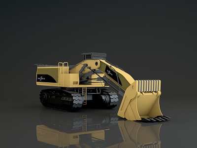 Engineering vehicle forklift excavator shovel dozer construction vehicle pull truck function vehicle model