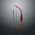 Crossbow Mechanical Crossbow Shift Bow and Arrow Shoot Far Equipment Weapons High-tech Crossbow 3d model