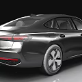 Black Volkswagen Coupe With Sleek Body Sporty Front And Pro Badge
