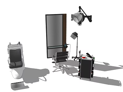 Modern Massage Chair With Zero Gravity Full Body Massage And Ergonomic Design 3d model