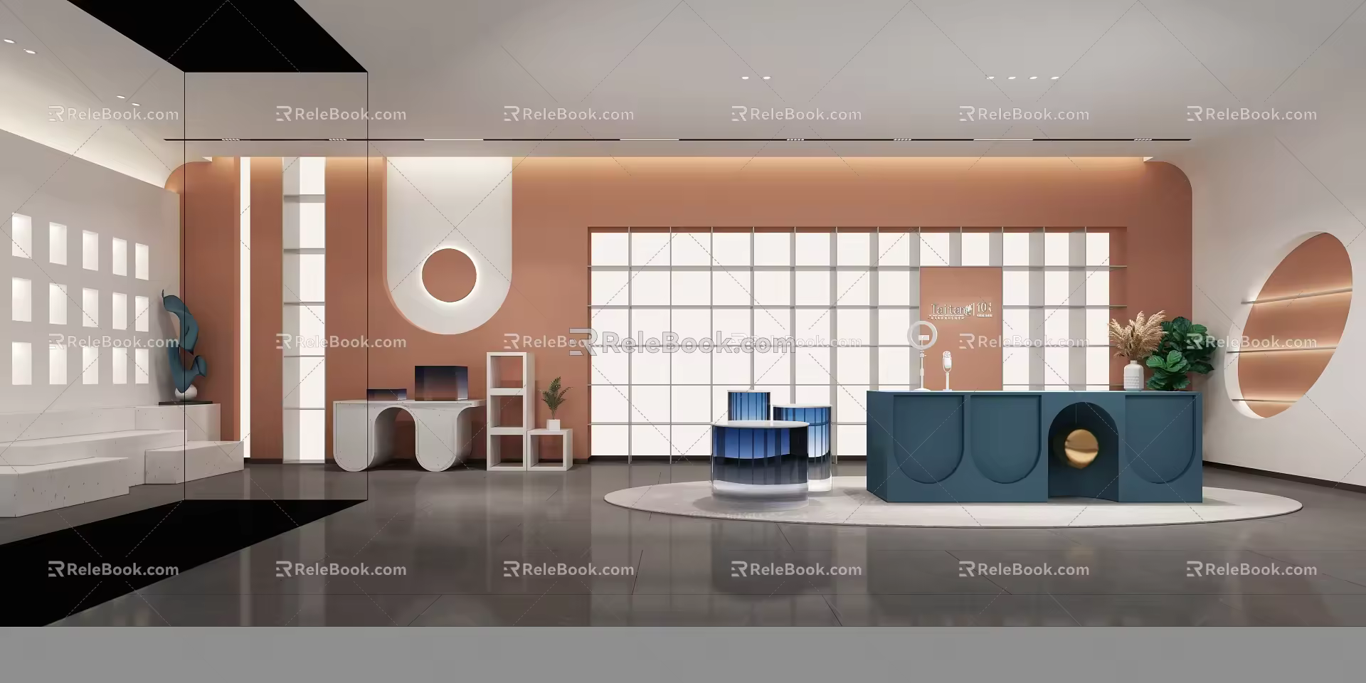 Modern Studio 3d model