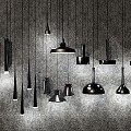 Modern chandelier 3d model